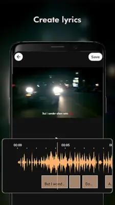 Lyrical Video Maker with Music android App screenshot 2